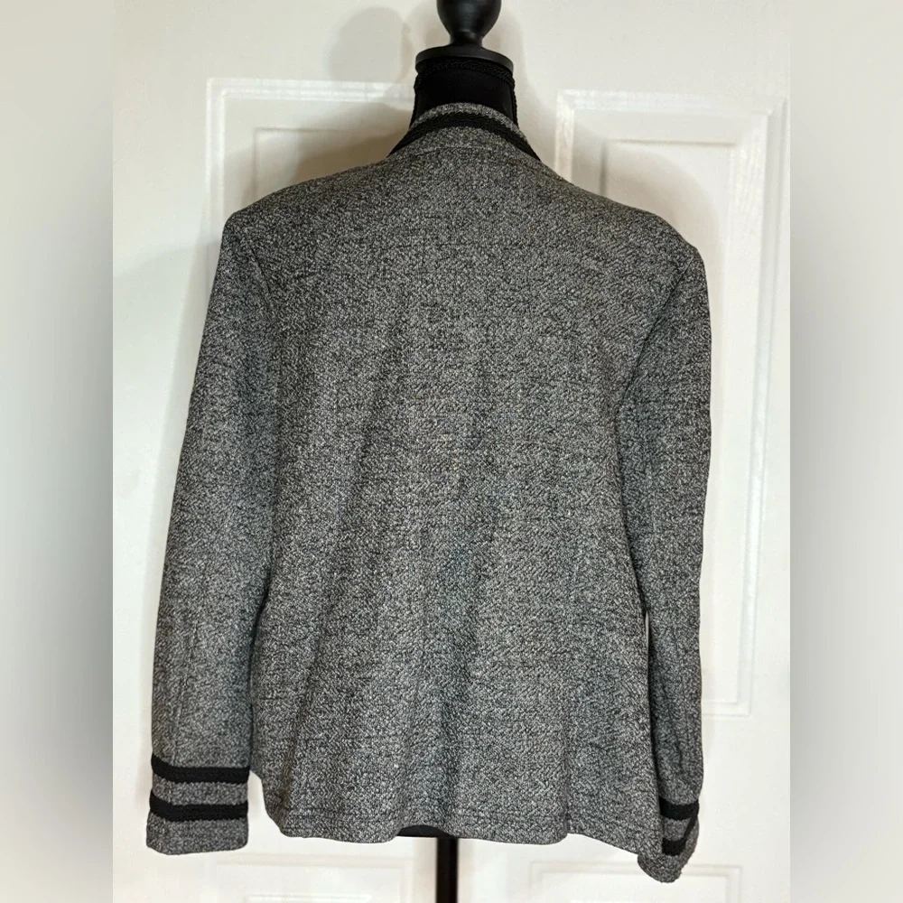 Tommy Hilfiger Women's Marled Military Band Jacket size Large - Picture 5 of 14